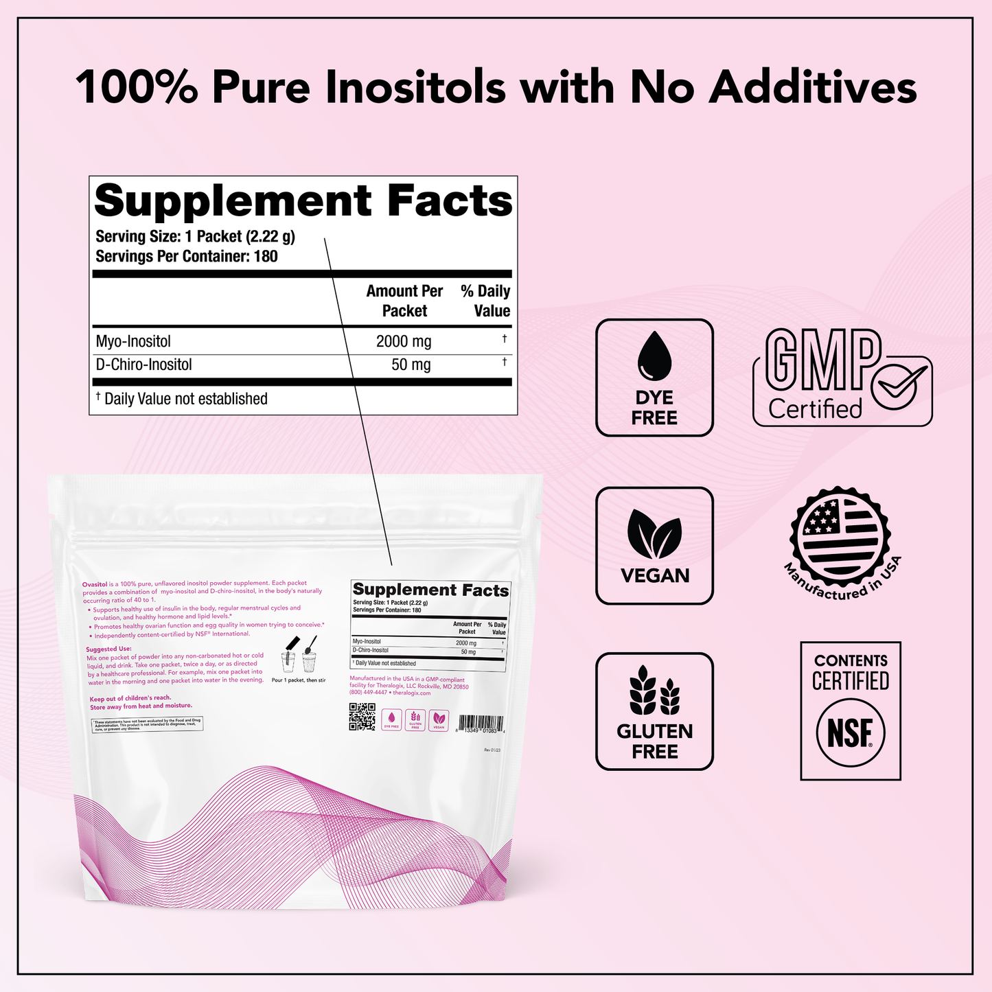 Ovasitol® Inositol Powder Supplement