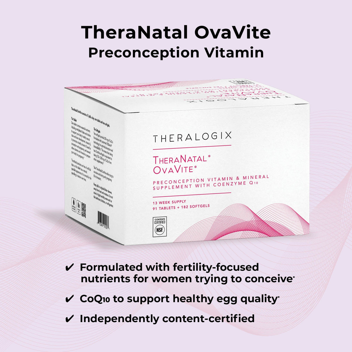 Ova Preconcepotion TheraNatal OvaVite® Preconception Supplement – Allara Shop