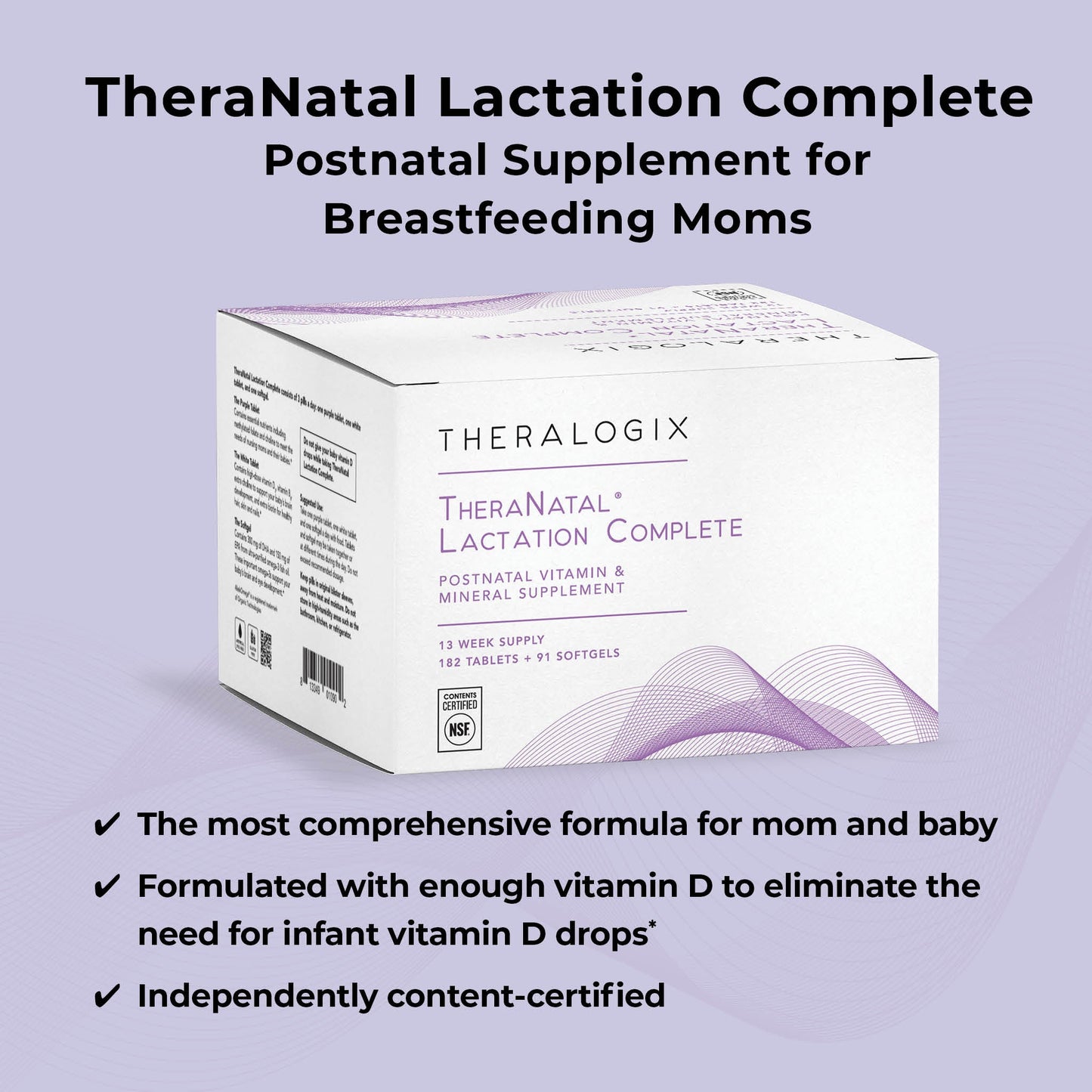 TheraNatal® Lactation Complete Postnatal Supplement