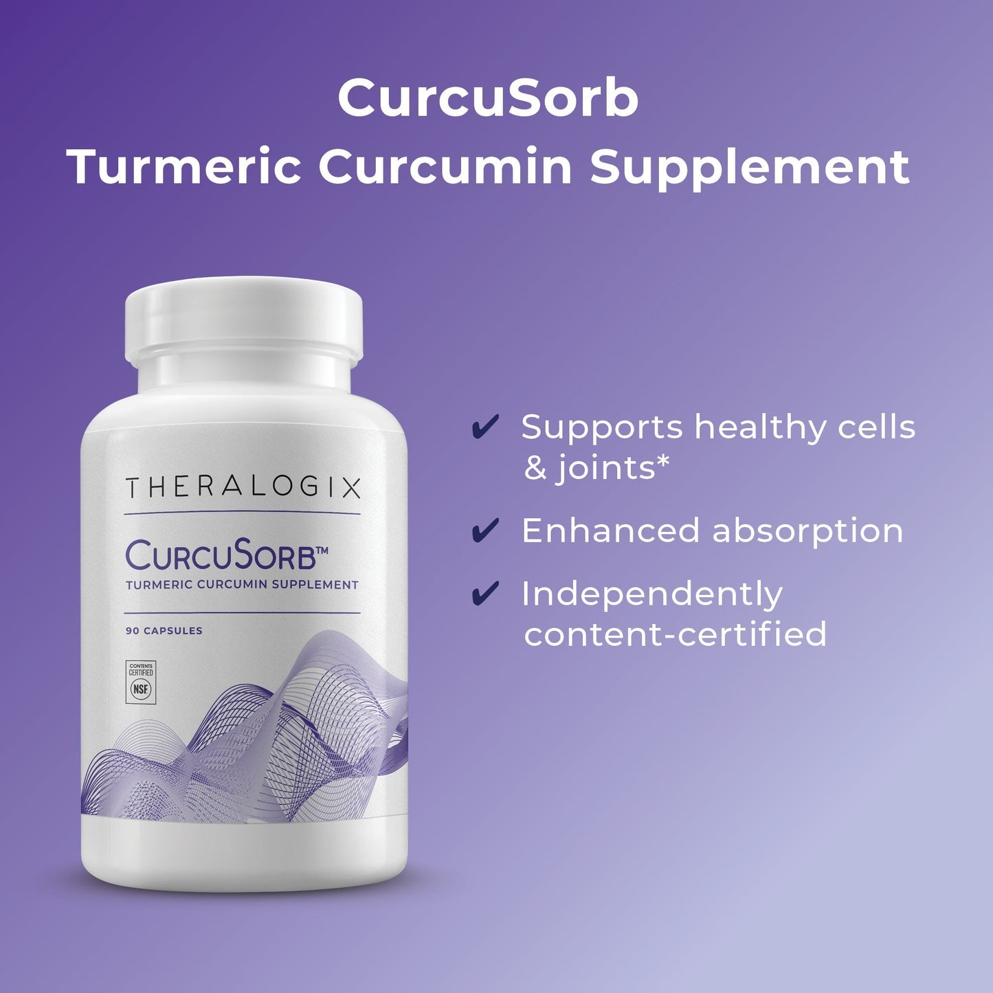 CurcuSorb™ Turmeric Curcumin Supplement