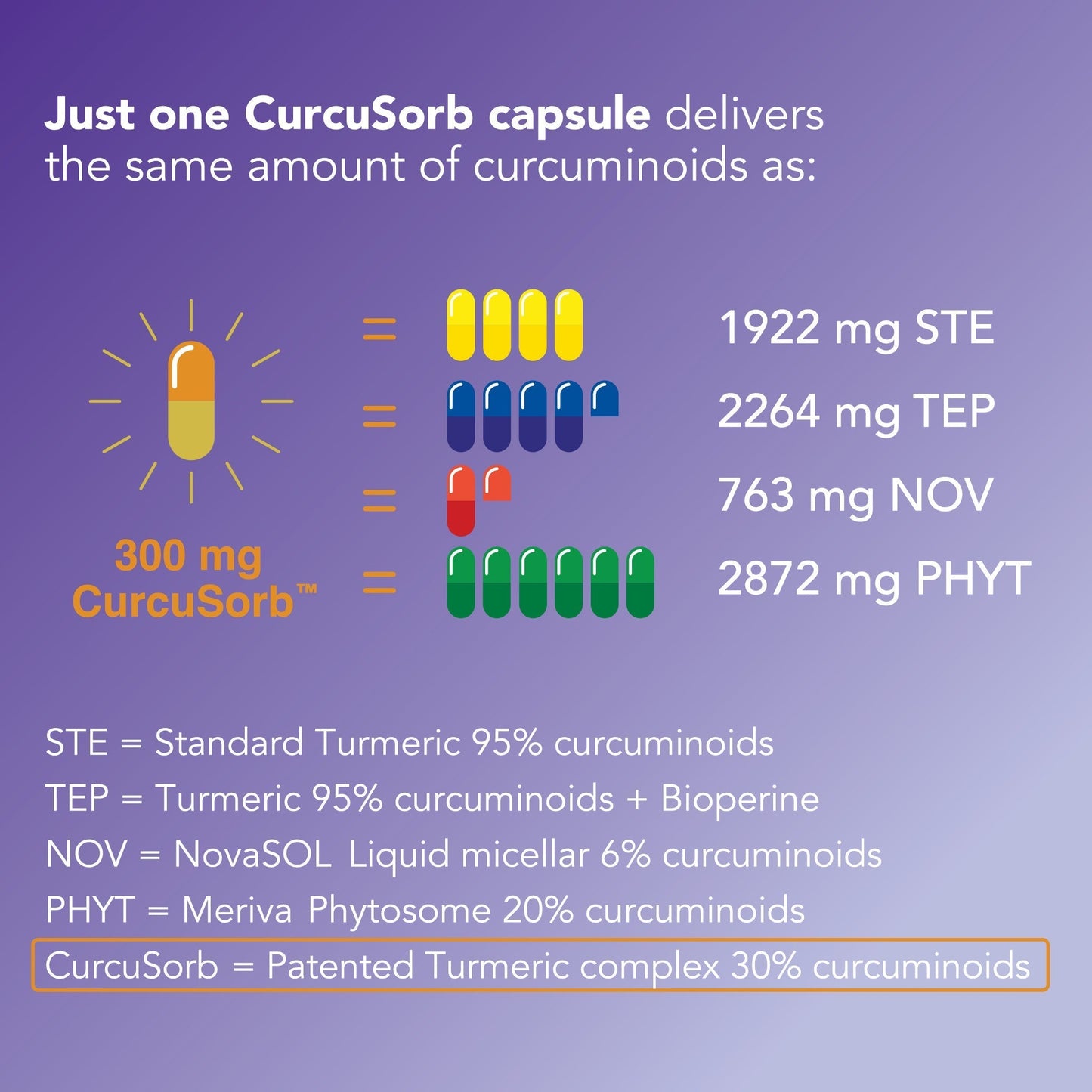 CurcuSorb™ Turmeric Curcumin Supplement