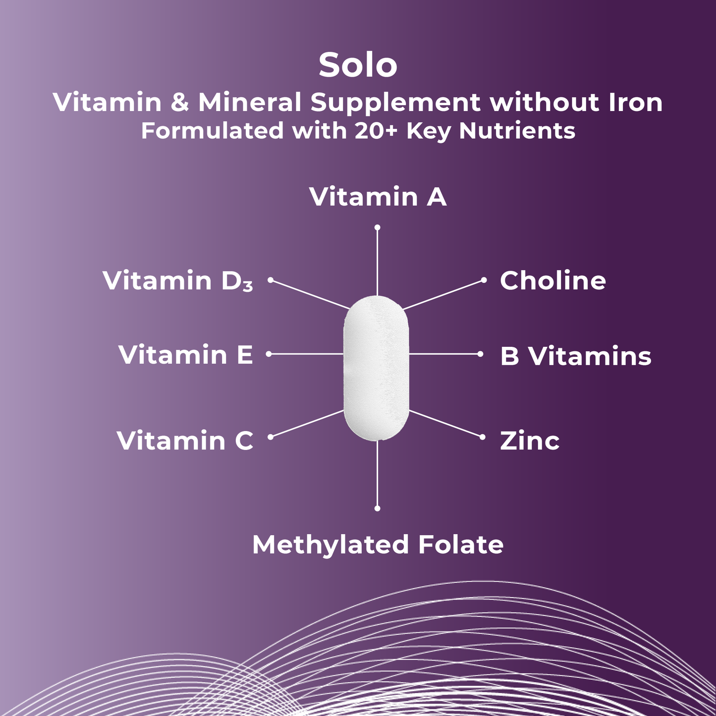 Solo Multivitamin Without Iron